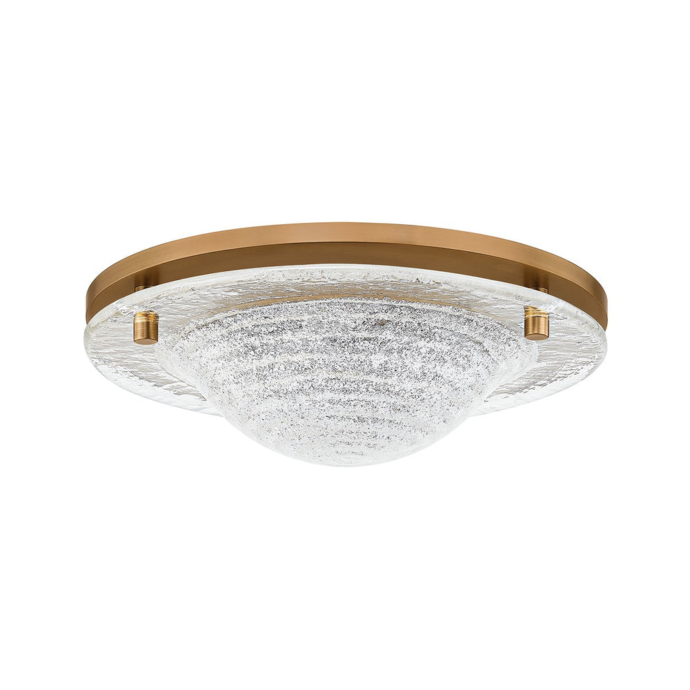 Troy Lighting Canada - LED Flush Mount - Halston - Patina Brass- Union Lighting Luminaires Decor