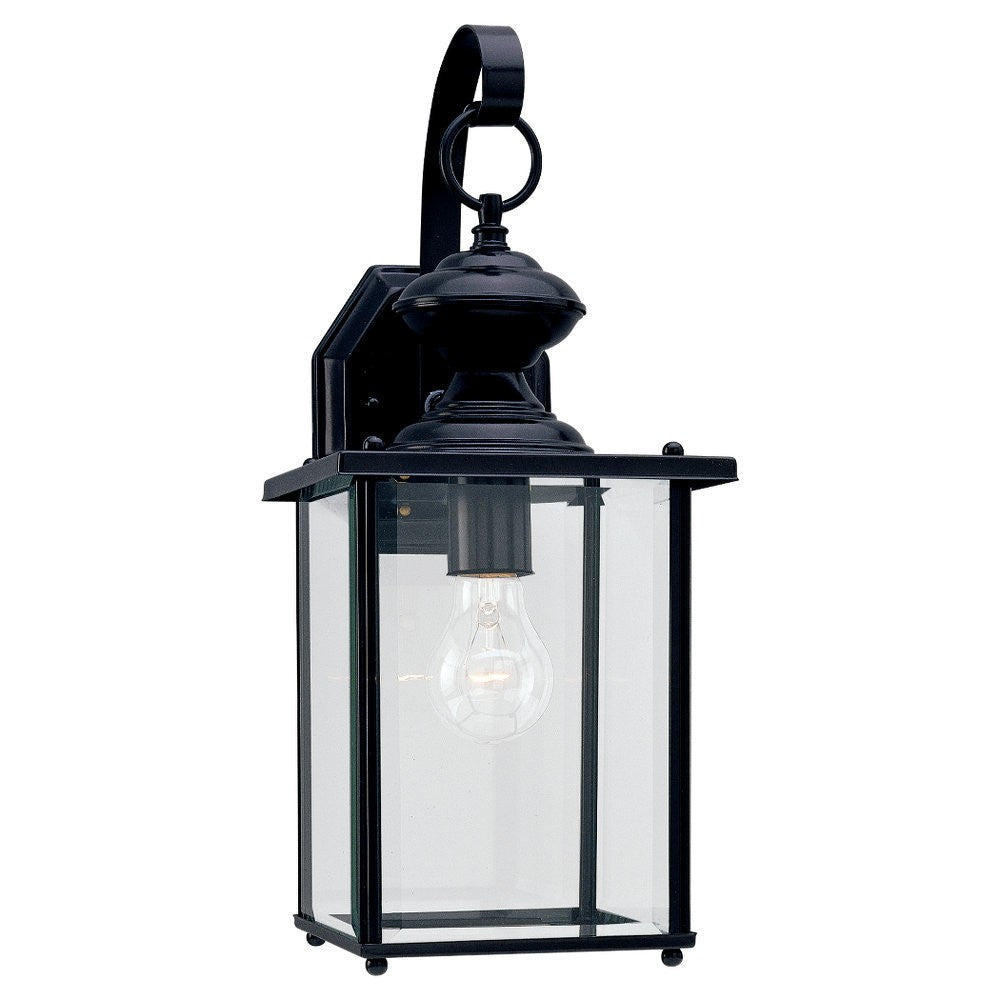 Generation Lighting Canada - One Light Outdoor Wall Lantern - Jamestowne - Black- Union Lighting Luminaires Decor
