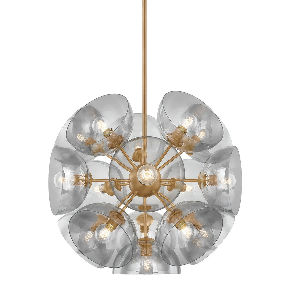 Troy Lighting Canada - 16 Light Chandelier - Salix - Patina Brass- Union Lighting Luminaires Decor