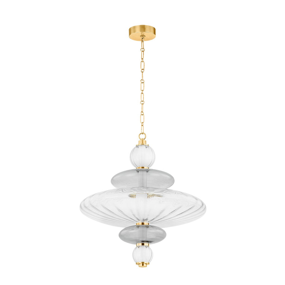 Hudson Valley Canada - LED Pendant - Williams - Aged Brass- Union Lighting Luminaires Decor