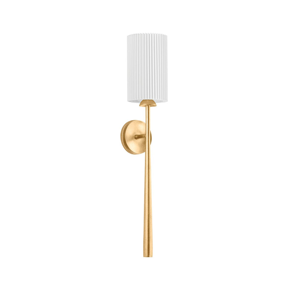Hudson Valley Canada - One Light Wall Sconce - Sterling - Vintage Gold Leaf- Union Lighting Luminaires Decor