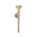 Hudson Valley Canada - One Light Wall Sconce - Mamaroneck - Gold Leaf- Union Lighting Luminaires Decor
