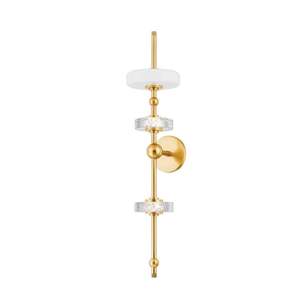Hudson Valley Canada - LED Wall Sconce - Maynard - Aged Brass- Union Lighting Luminaires Decor