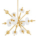 Hudson Valley Canada - LED Chandelier - Maynard - Aged Brass- Union Lighting Luminaires Decor
