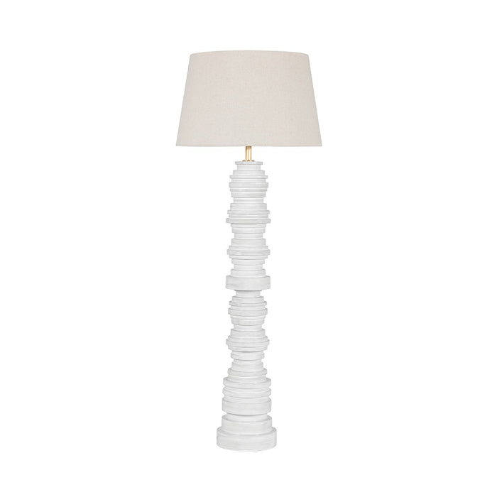 Hudson Valley Canada - One Light Floor Lamp - Wayzata - Aged Brass- Union Lighting Luminaires Decor