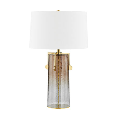 Hudson Valley Canada - One Light Table Lamp - Wildwood - Aged Brass- Union Lighting Luminaires Decor