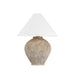 Hudson Valley Canada - One Light Table Lamp - Rumbrook - Aged Brass/Ceramic Ancient Texture- Union Lighting Luminaires Decor