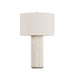 Hudson Valley Canada - One Light Table Lamp - Crestwood - Aged Brass/Ceramic Fluted Ivory- Union Lighting Luminaires Decor