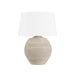 Hudson Valley Canada - One Light Table Lamp - Kitchawan - Aged Brass/Ceramic Artisan Cream- Union Lighting Luminaires Decor