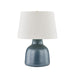 Hudson Valley Canada - One Light Table Lamp - Ridgefield - Aged Brass/Ceramic Textured Navy- Union Lighting Luminaires Decor