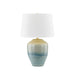 Hudson Valley Canada - One Light Table Lamp - Montville - Aged Brass/Ceramic Crackle Emerald Tide- Union Lighting Luminaires Decor