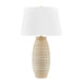 Hudson Valley Canada - One Light Table Lamp - Haddam - Aged Brass/Ceramic Textured Fawn- Union Lighting Luminaires Decor