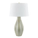 Hudson Valley Canada - One Light Table Lamp - Galloway - Aged Brass/Ceramic Coastal Green- Union Lighting Luminaires Decor