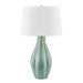 Hudson Valley Canada - One Light Table Lamp - Galloway - Aged Brass/Ceramic Moss Ivory- Union Lighting Luminaires Decor