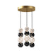 Alora Canada - LED Pendant - Onyx - Natural Brass- Union Lighting Luminaires Decor