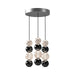 Alora Canada - LED Pendant - Onyx - Polished Nickel- Union Lighting Luminaires Decor