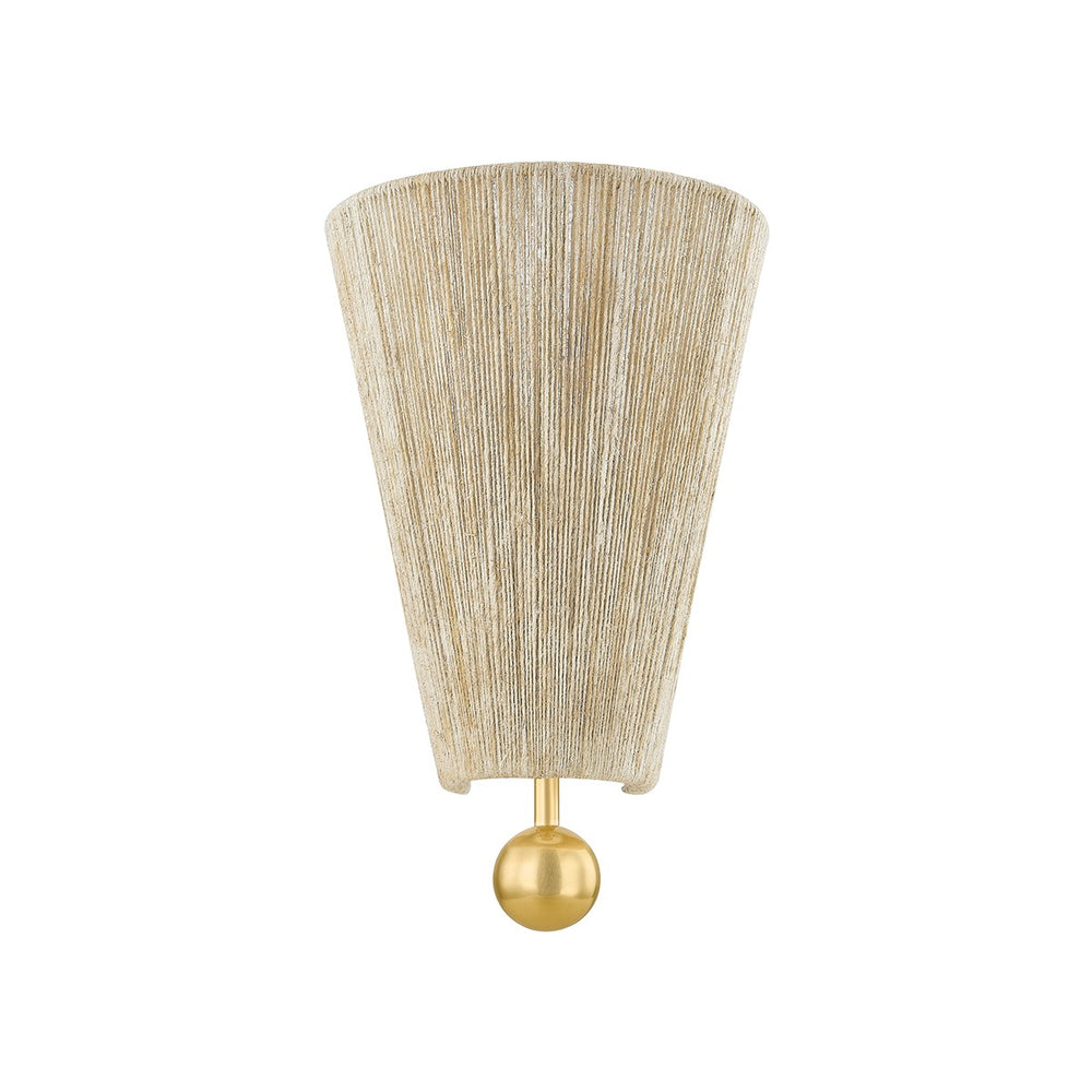 Mitzi Canada - One Light Wall Sconce - Song - Aged Brass- Union Lighting Luminaires Decor