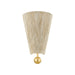 Mitzi Canada - One Light Wall Sconce - Song - Aged Brass- Union Lighting Luminaires Decor