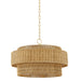 Mitzi Canada - Four Light Pendant - Danica - Aged Brass- Union Lighting Luminaires Decor