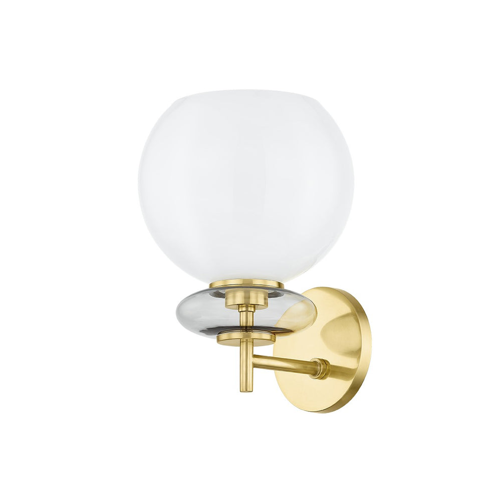 Mitzi Canada - One Light Wall Sconce - Alexia - Aged Brass- Union Lighting Luminaires Decor