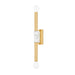 Mitzi Canada - Two Light Wall Sconce - Goldie - Aged Brass- Union Lighting Luminaires Decor