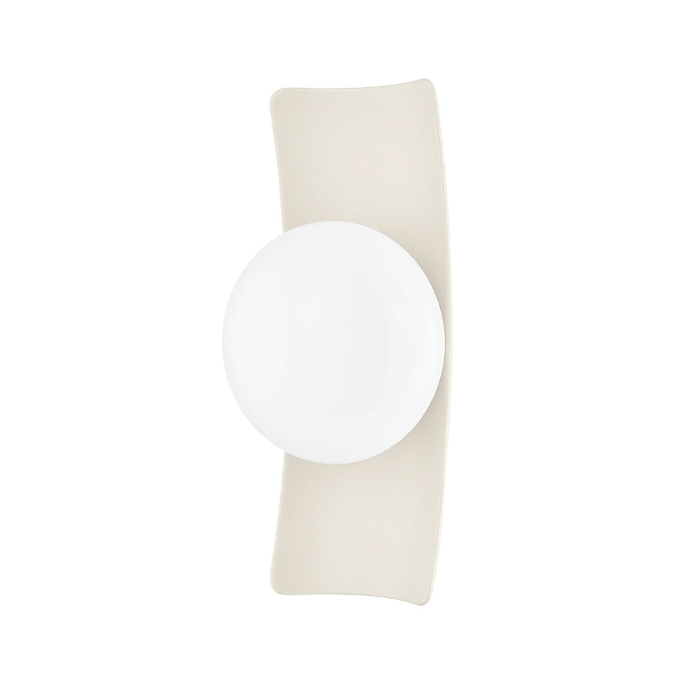 Mitzi Canada - One Light Wall Sconce - Terra - Aged Brass/Ceramic Antique Ivory- Union Lighting Luminaires Decor