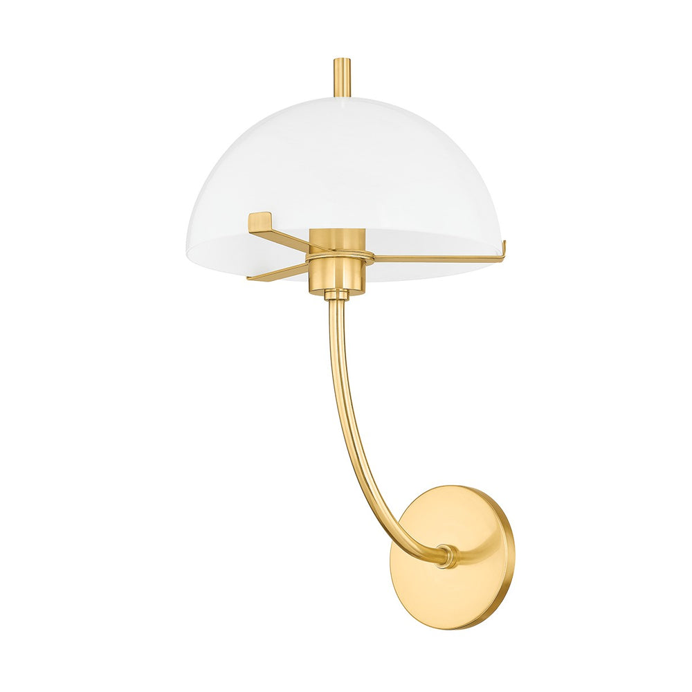 Mitzi Canada - One Light Wall Sconce - Atala - Aged Brass- Union Lighting Luminaires Decor