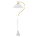 Mitzi Canada - One Light Floor Lamp - Bianca - Aged Brass- Union Lighting Luminaires Decor