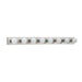 Generation Lighting Canada - Eight Light Wall / Bath - Center Stage - Brushed Stainless- Union Lighting Luminaires Decor