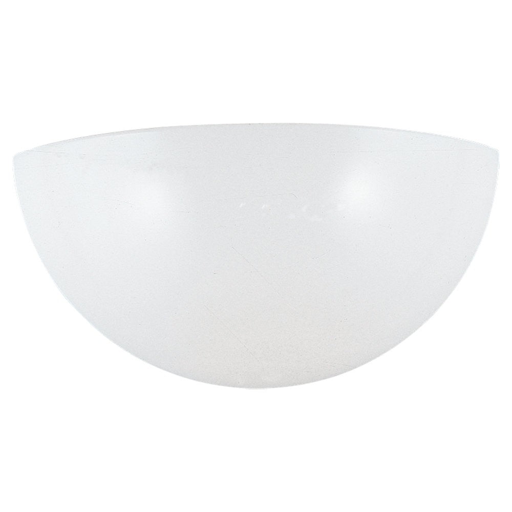 Generation Lighting Canada - One Light Wall / Bath Sconce - Edla - White- Union Lighting Luminaires Decor