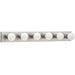 Generation Lighting Canada - Six Light Wall / Bath - Center Stage - Brushed Stainless- Union Lighting Luminaires Decor