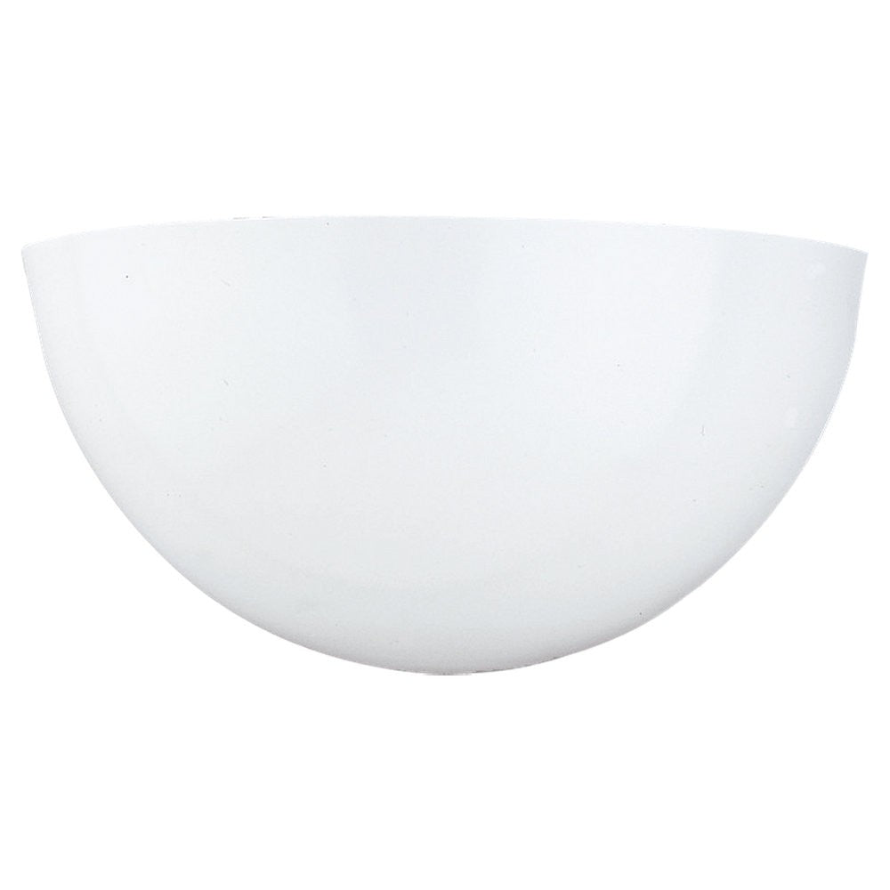 Generation Lighting Canada - One Light Wall / Bath Sconce - Neva - White- Union Lighting Luminaires Decor