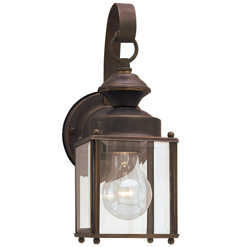 Generation Lighting Canada - One Light Outdoor Wall Lantern - Jamestowne - Antique Bronze- Union Lighting Luminaires Decor