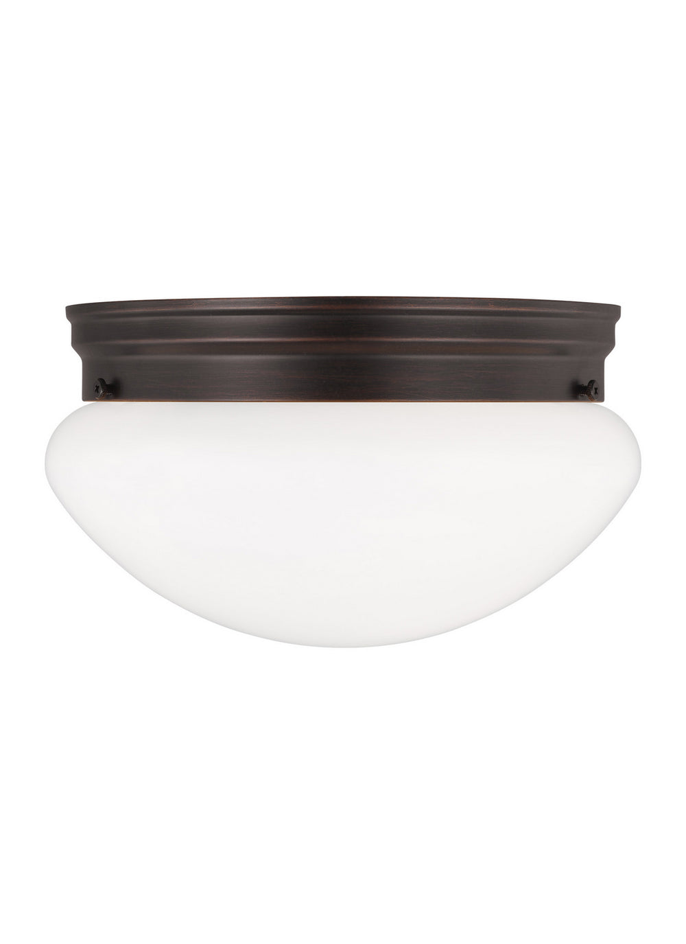 Generation Lighting Canada - Two Light Flush Mount - Webster - Bronze- Union Lighting Luminaires Decor