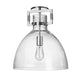 Dainolite Canada - One Light Semi Flush Mount - Liberty - Clear- Union Lighting Luminaires Decor