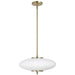 Dainolite Canada - LED Pendant - Maddie - Aged Brass- Union Lighting Luminaires Decor