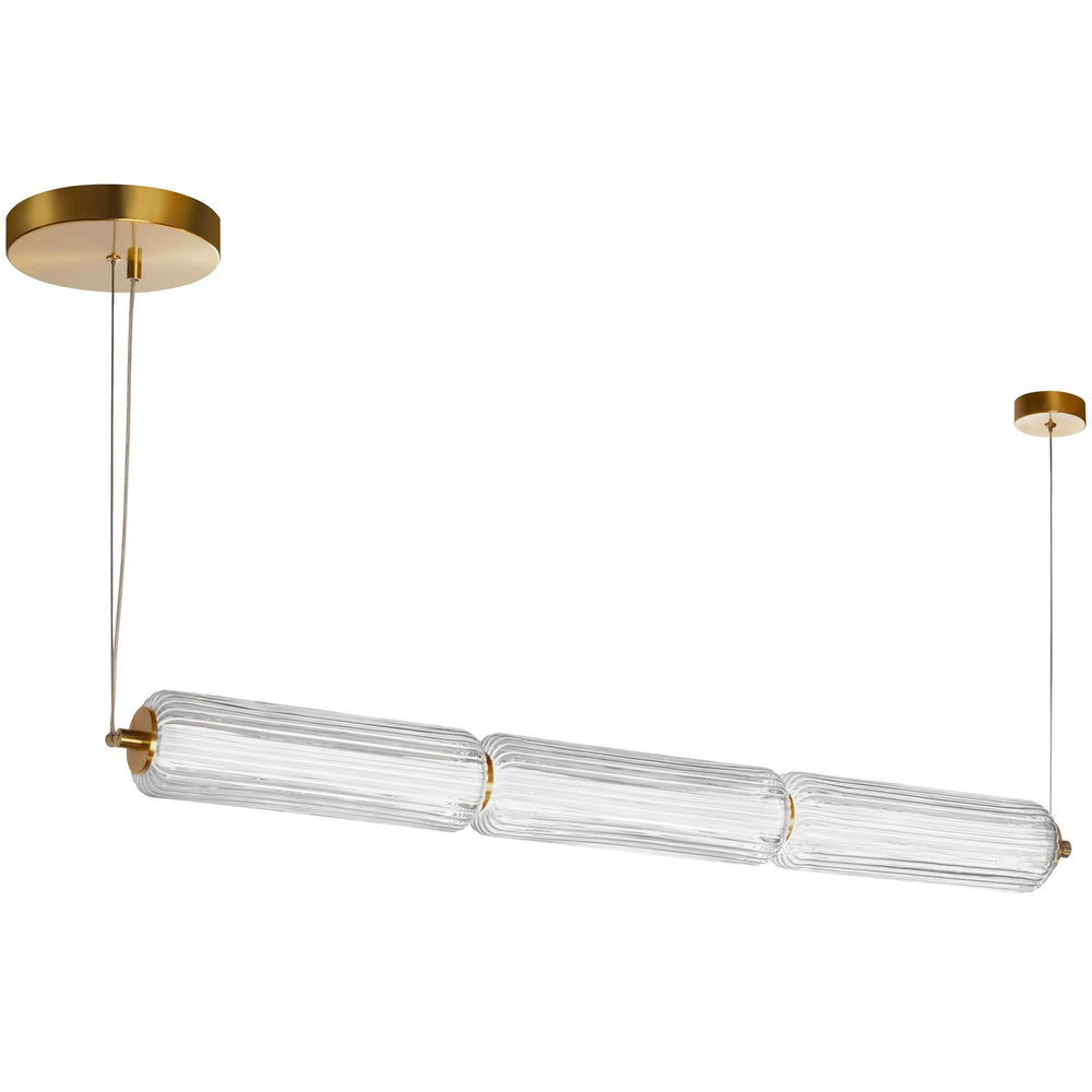 Dainolite Canada - LED Pendant - Ramona - Clear- Union Lighting Luminaires Decor