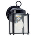 Generation Lighting Canada - One Light Outdoor Wall Lantern - New Castle - Black- Union Lighting Luminaires Decor