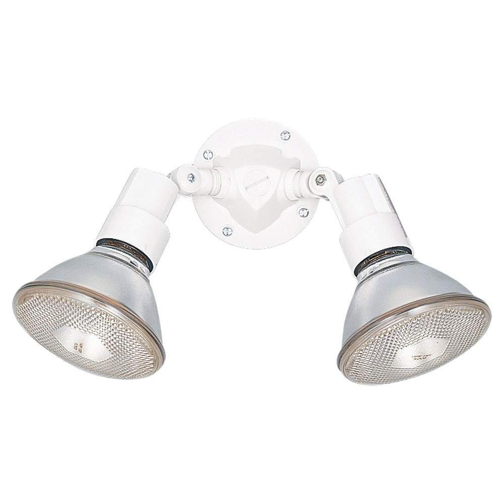 Generation Lighting Canada. - Two Light Flood Light - Flood Light - White- Union Lighting Luminaires Decor