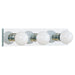Generation Lighting Canada - Three Light Wall / Bath - Center Stage - Chrome- Union Lighting Luminaires Decor