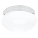 Generation Lighting Canada - One Light Flush Mount - Webster - White- Union Lighting Luminaires Decor