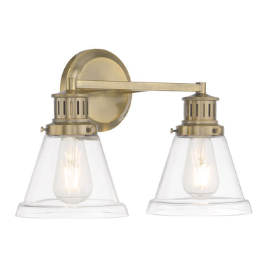 ELK Home - Two Light Bath - Alden - Antique Brass- Union Lighting Luminaires Decor