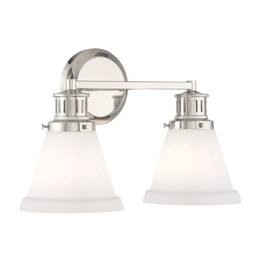 ELK Home - Two Light Bath - Alden - Polished Nickel- Union Lighting Luminaires Decor