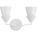 Progress Canada - Two Light Bath - Pinellas - White Plaster- Union Lighting Luminaires Decor
