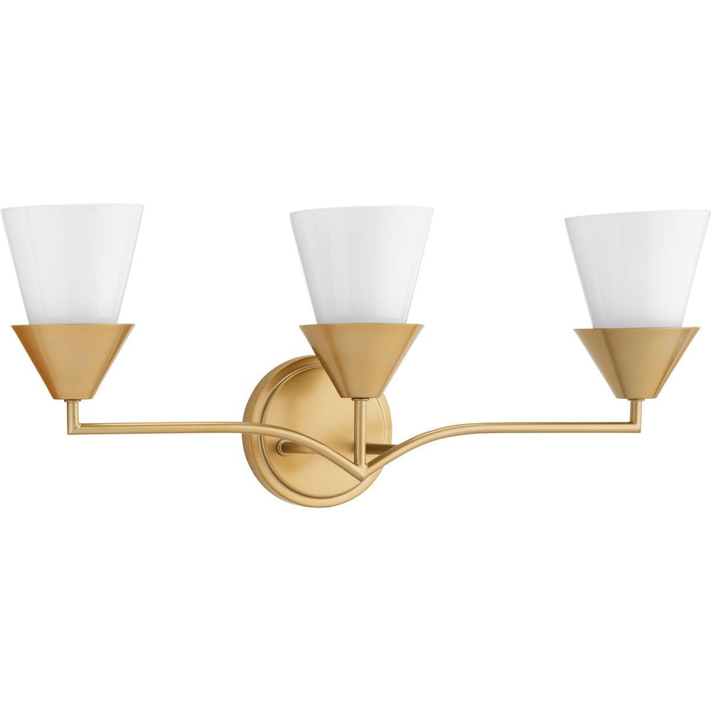 Progress Canada - Three Light Bath - Pinellas - Soft Gold- Union Lighting Luminaires Decor
