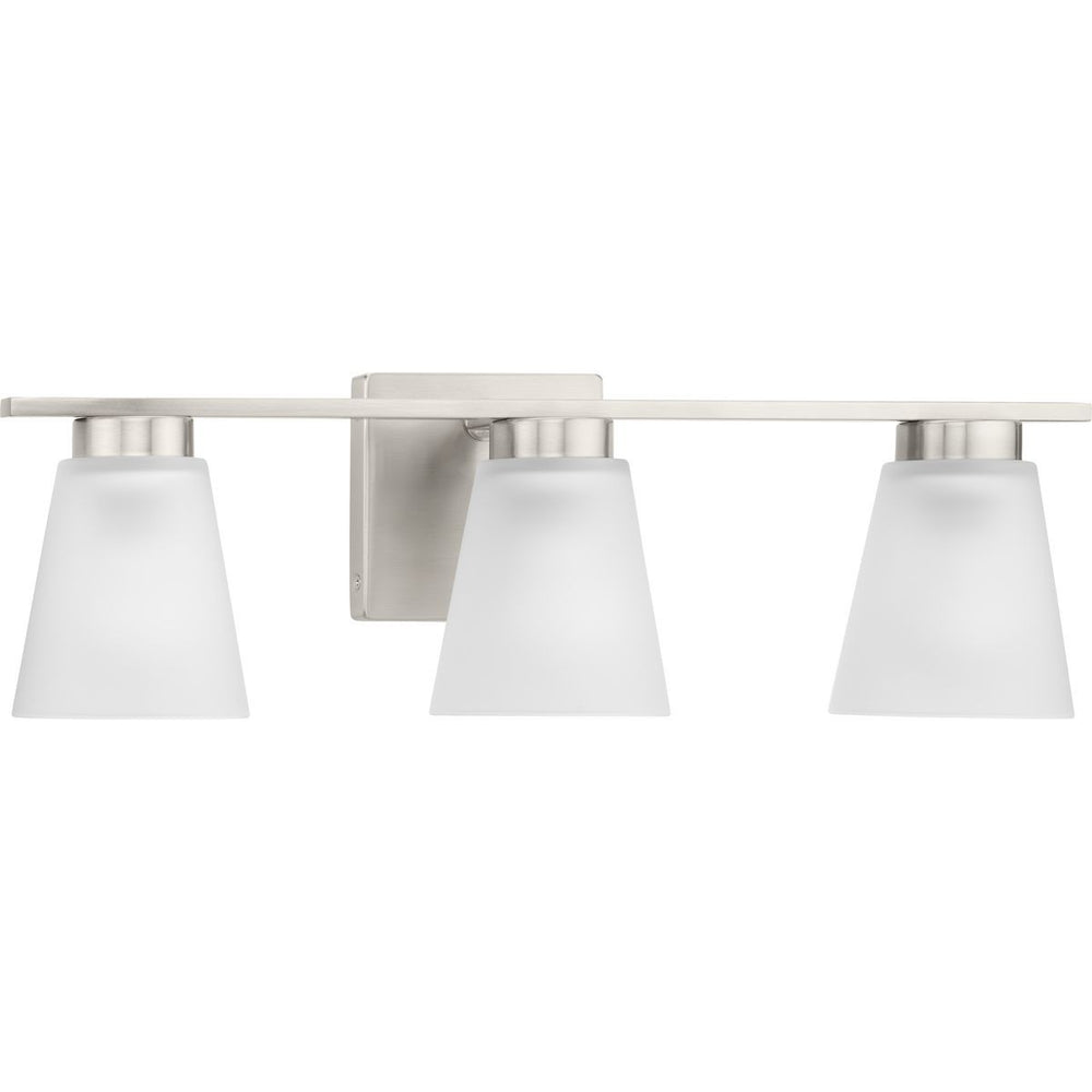 Progress Canada - Three Light Bath - Tanner - Brushed Nickel- Union Lighting Luminaires Decor