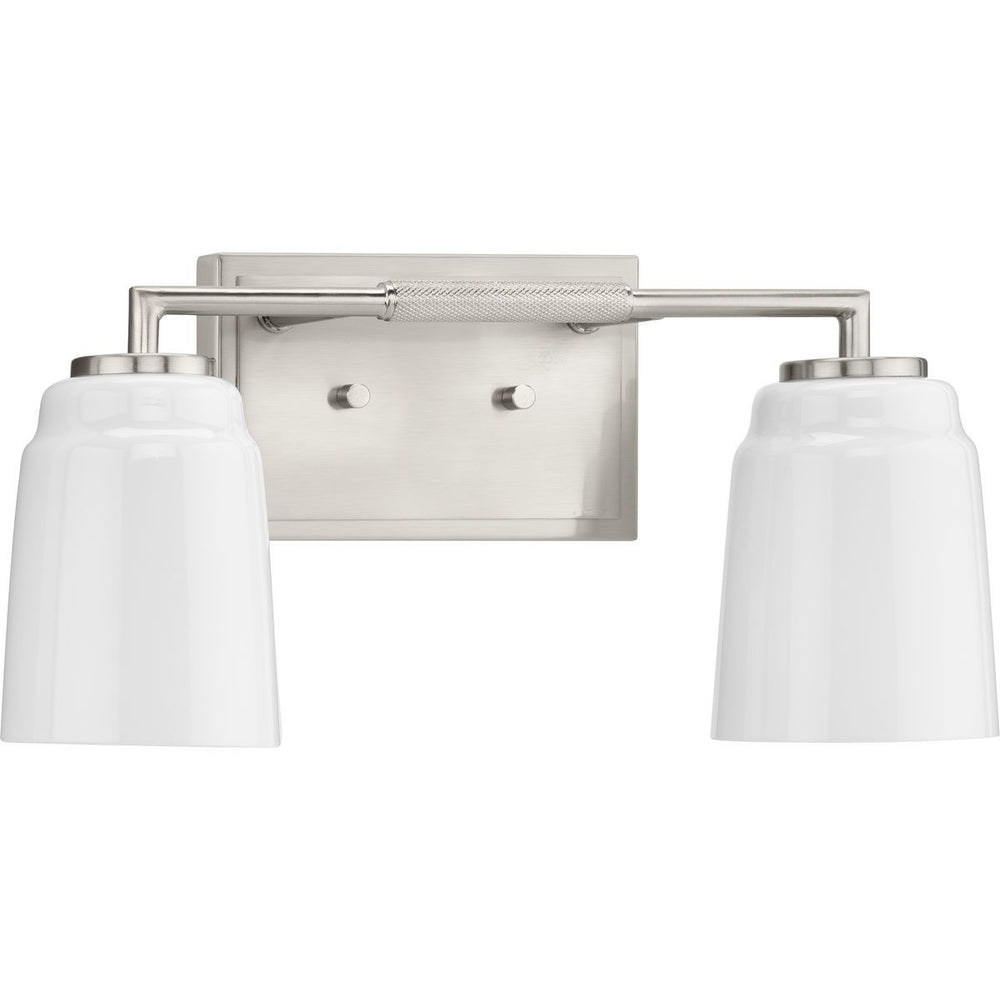Progress Canada - Two Light Bath - Spenser - Brushed Nickel- Union Lighting Luminaires Decor