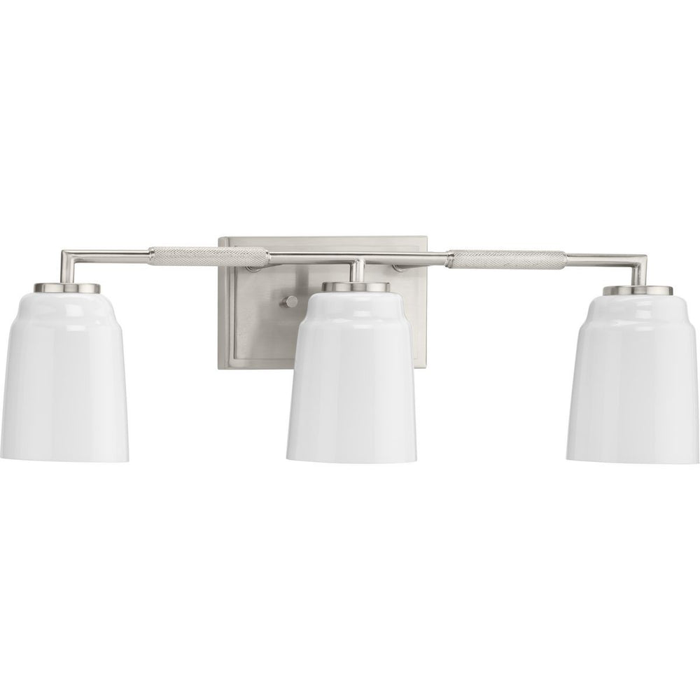 Progress Canada - Three Light Bath - Spenser - Brushed Nickel- Union Lighting Luminaires Decor