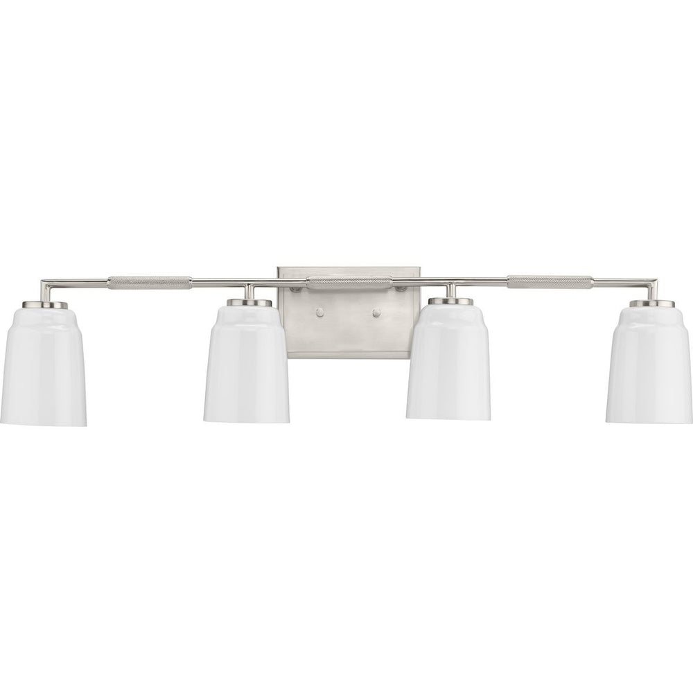 Progress Canada - Four Light Bath - Spenser - Brushed Nickel- Union Lighting Luminaires Decor