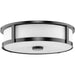 Progress Canada - Three Light Flushmount - Gilliam - Matte Black- Union Lighting Luminaires Decor